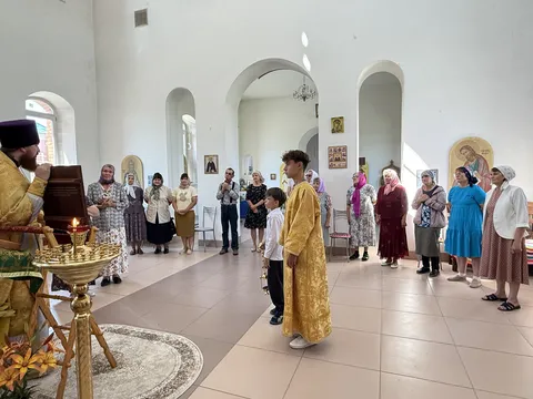 Первая писаная икона храма