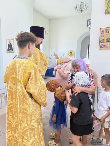 Первая писаная икона храма