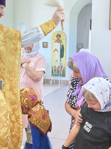 Первая писаная икона храма