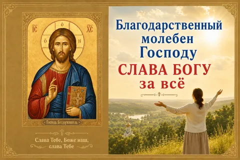 Благодарственный молебен Господу