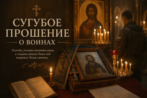 Сугубое прошение о воинах
