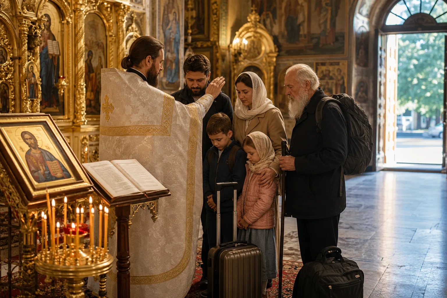 Молебен о путешествующих