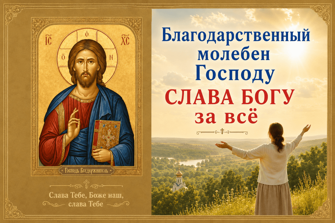 Благодарственный молебен Господу