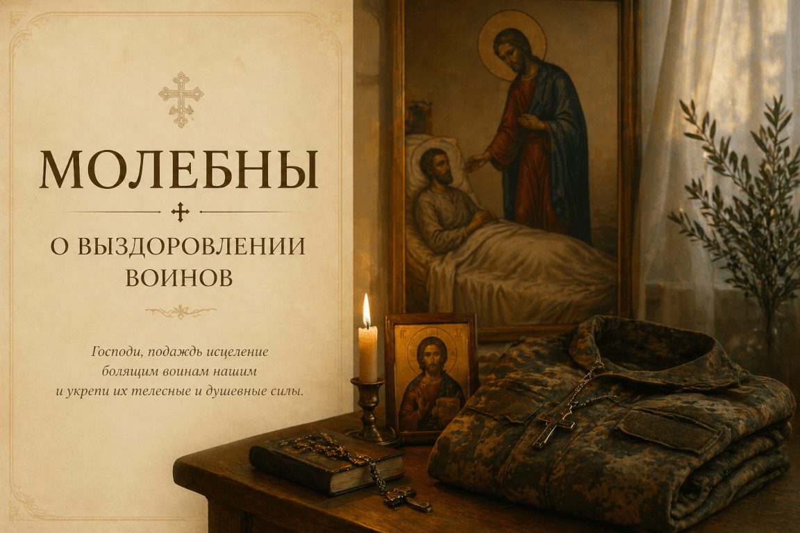 Молебны о выздоровлении воинов